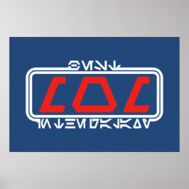 Beste Mama in der Galaxie (Aurebesh) Poster