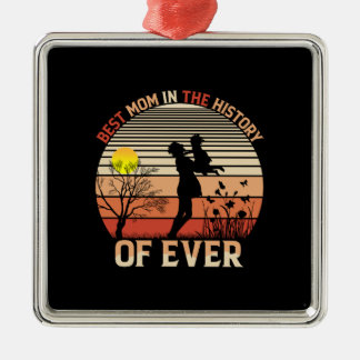 Beste Mama in der Geschichte Ornament Aus Metall