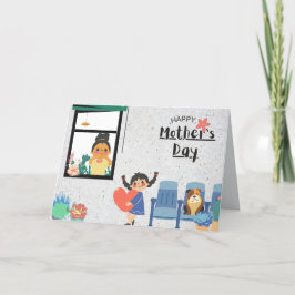 BESTE MAMA IN DER WELTMUTTER-TAGESKARTE DANKESKARTE