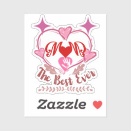 Beste Mama je Aufkleber