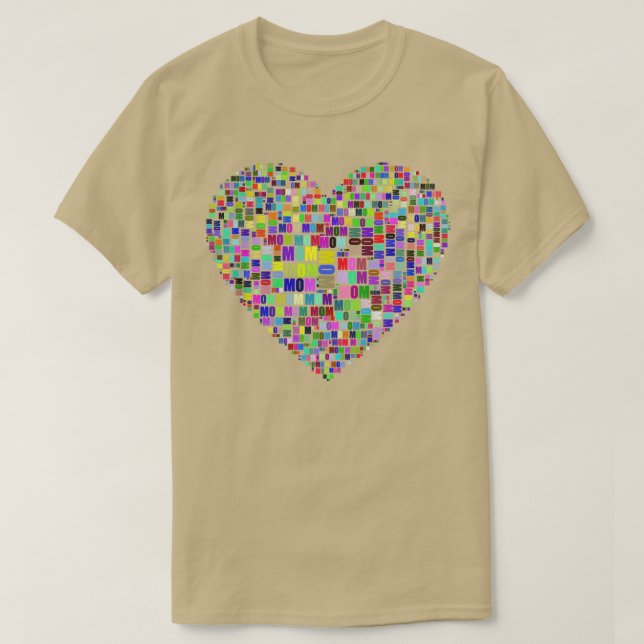 Beste Mama je Aufkleber T-Shirt (Design vorne)