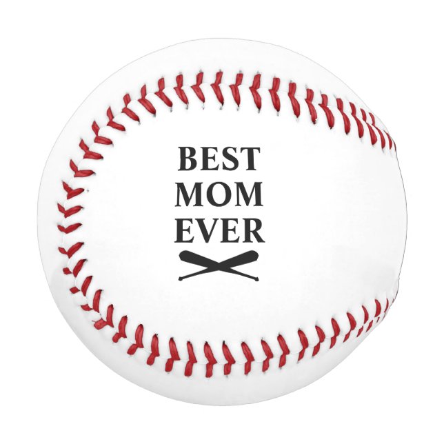 Beste Mama je Baseball (Vorderseite Links)