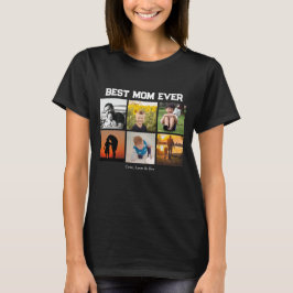 Beste Mama je benutzerdefinierbare Namen und Bilde T-Shirt
