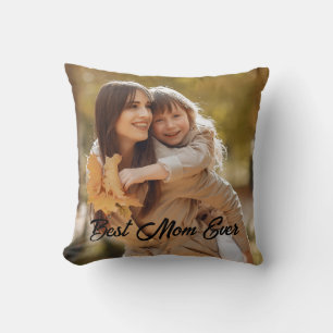 Beste Mama je - Benutzerdefiniertes Foto-Geschenk Kissen