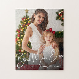 Beste Mama je benutzerdefiniertes Foto Puzzle