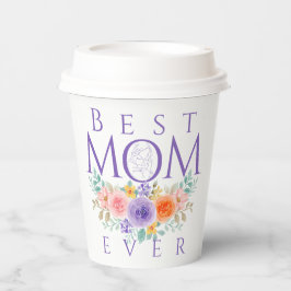 Beste Mama je Blume, Muttertagsangebot Pappbecher