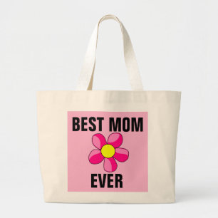 BESTE MAMA JE BLUME PINK TASCHE