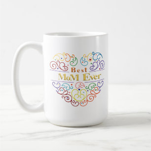 Beste Mama je Colors T - Shirt Kaffee Tasse