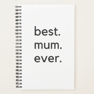 Beste Mama je dunkel Planer
