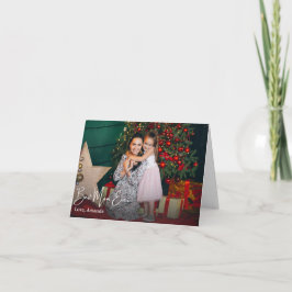 Beste Mama je einfaches benutzerdefiniertes Foto Karte