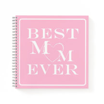 "Beste Mama je" Elegantes, Niedliches Weißes Herz 