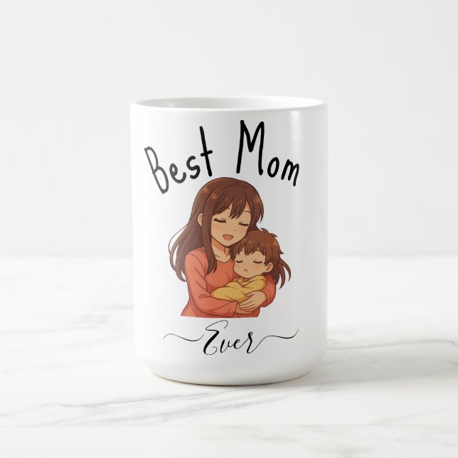 Beste Mama je Familienfeier Kaffeetasse (Mittel)