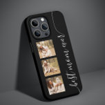 Beste Mama je Foto Bild Elegantes Skript Schwarz Case-Mate iPhone 14 Hülle<br><div class="desc">Best Mama Ever Foto Picture Elegant Script Black iPhone 14 Smart Phone Cases zeichnen sich durch ein modernes und trendiges,  einfaches und stilvolles Design aus. Der Text "Best Mom ever" in eleganter handgeschriebener Kalligraphie-Schrift Typografie auf schwarzem Hintergrund. Fügen Sie drei Ihrer Lieblings-Fotos zu personalisieren. Entworfen von ©Evco Studio www.zazzle.com/store/evcostudio</div>