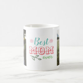 Beste Mama je Foto Collage Tasse