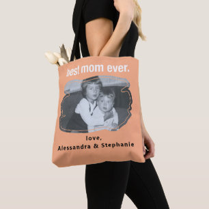 Beste Mama je Foto Keebake Namen Custom Peach