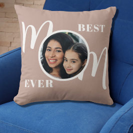 Beste Mama je Foto Kissen