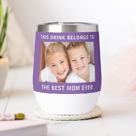 Beste Mama je Foto Lila