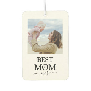Beste Mama je Foto Moderne Typografie Autolufterfrischer