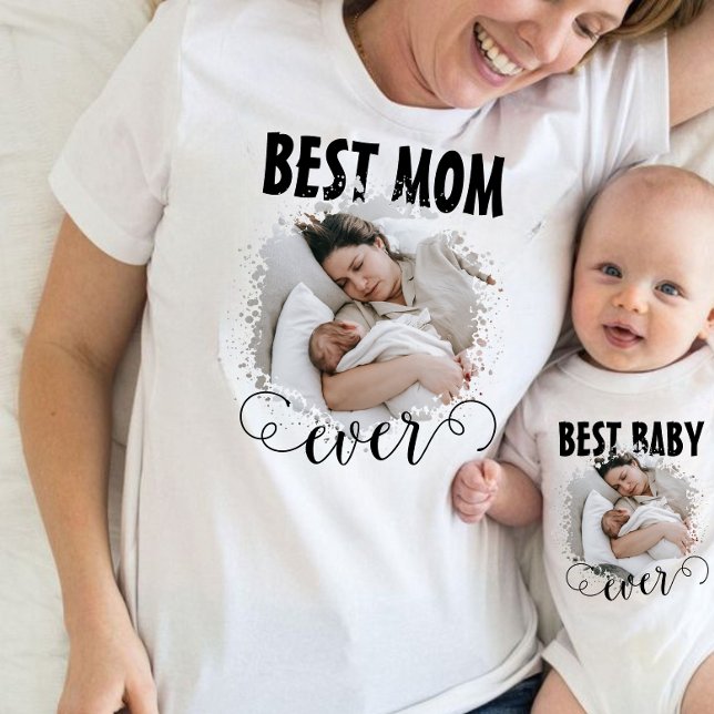 Beste Mama je Foto T-Shirt (Von Creator hochgeladen)