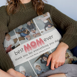 Beste Mama je FotoCollage Kissen