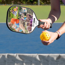 Beste MAMA je Fotovorlage Pickleball Paddel Schläger