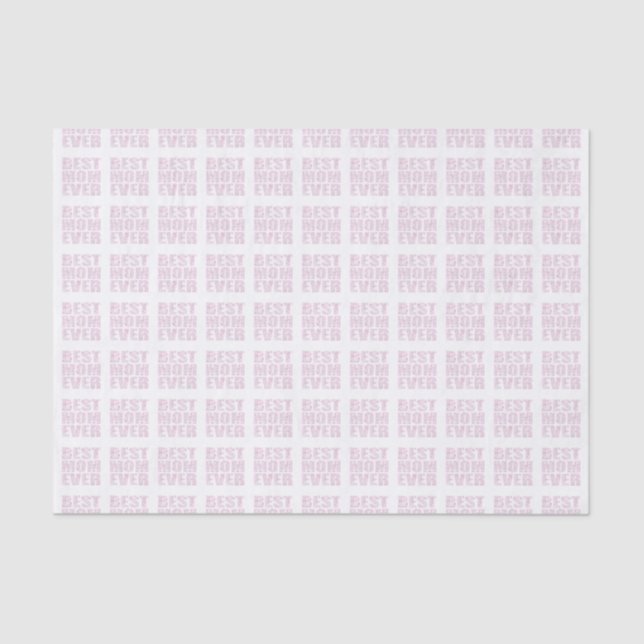 Beste Mama je - geometrisches Dreieck mit niedrige Seidenpapier (Vorderseite)