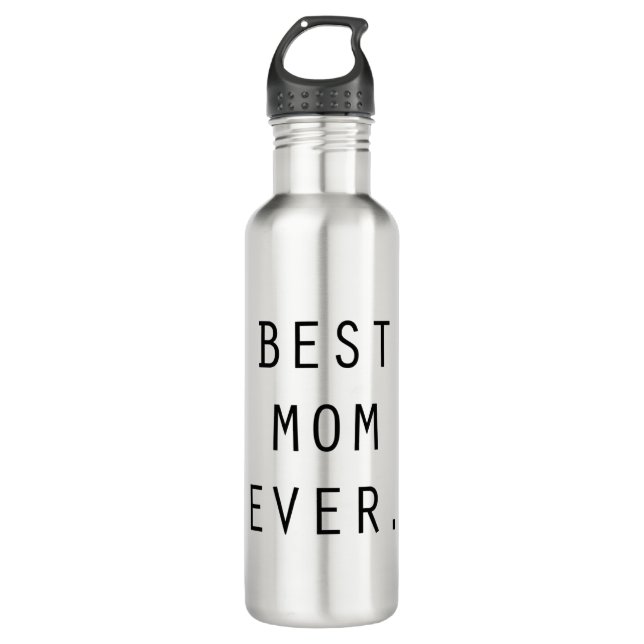 Beste Mama je Geschenk Edelstahlflasche (Vorderseite)
