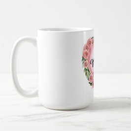 Beste Mama je - Geschenk für die Blumenmutter Kaffeetasse