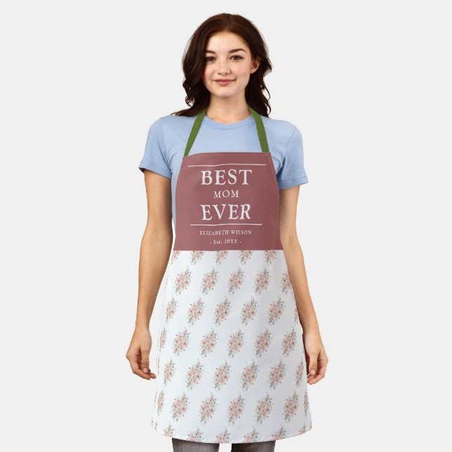 Beste Mama je Geschenk Schürze (Getragen)