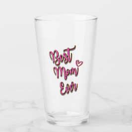 Beste Mama je Geschenkglas Glas