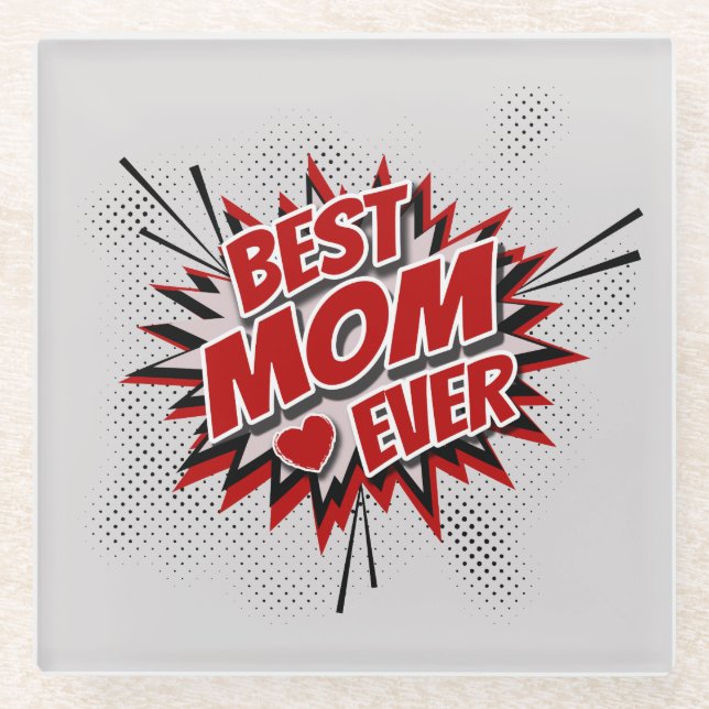 Beste Mama je Glasuntersetzer (Vorderseite)