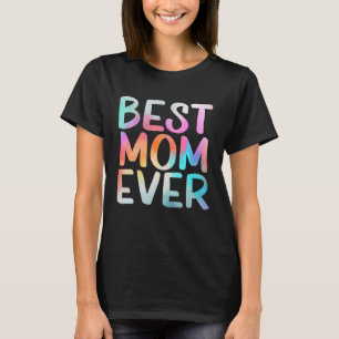 Beste Mama je glücklich Mutter Tag Mama Leben Mama T-Shirt