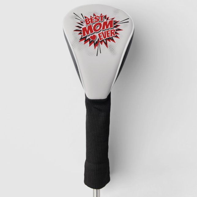 Beste Mama je Golf Headcover (Vorderseite)