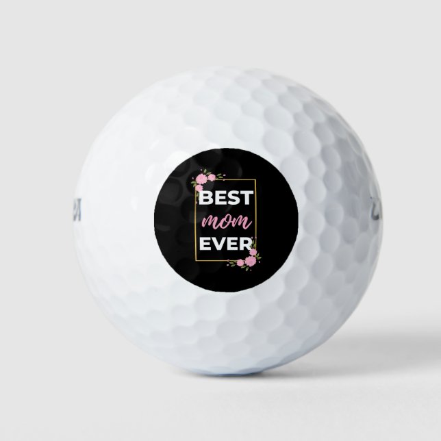 Beste Mama je Golfball (Vorderseite)