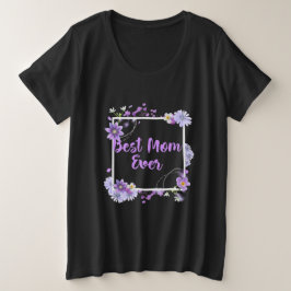 Beste Mama je Große Größe T-Shirt