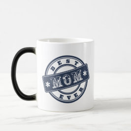 Beste Mama je Gummi Briefmarke Tasse für Muttertag