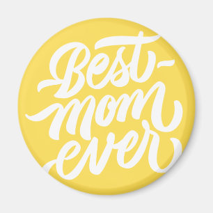Beste Mama je handgeschriebene Skripttypografie Ge Magnet