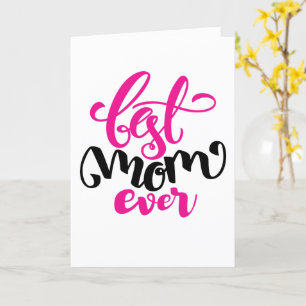 Beste Mama je HAPPY MUTTER'S DAY Card Karte