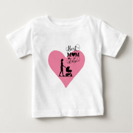 "Beste Mama je - Herzliche Momente" Baby T-shirt