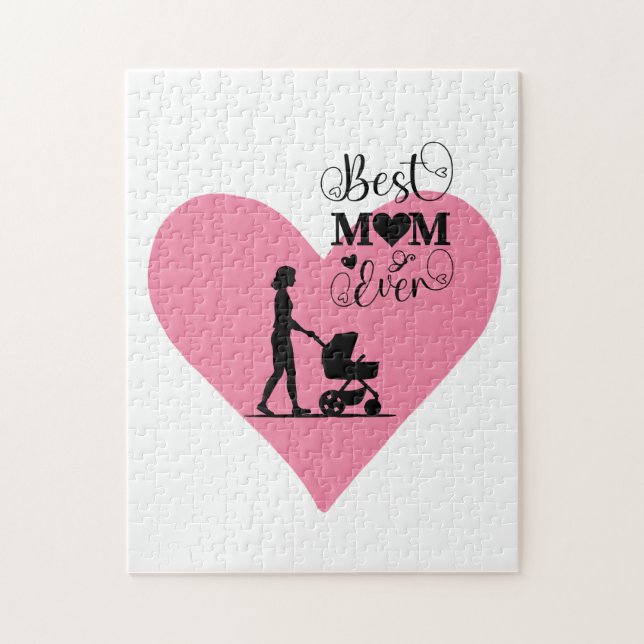 "Beste Mama je - Herzliche Momente" Puzzle (Vertikal)