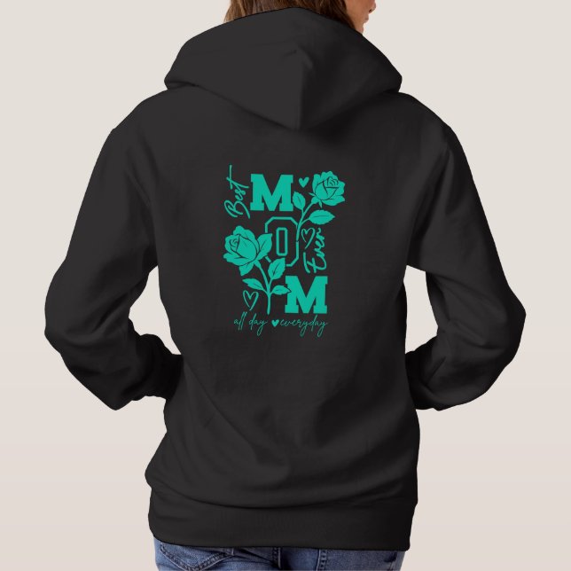 Beste Mama je Hoodie (Rückseite)