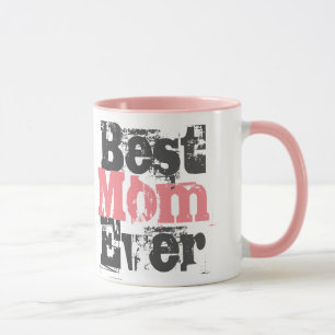 Beste Mama je in Rosa - Zwei-Tonen-Kaffee-Tasse Tasse