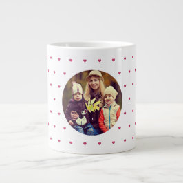 Beste Mama je kleiner Herztag Foto Muttertag Jumbo-Tasse
