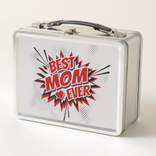 Beste Mama je Metall Lunch Box