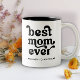 Beste Mama je Moderne Mami Kids zum Muttertag Zweifarbige Tasse (Von Creator hochgeladen)
