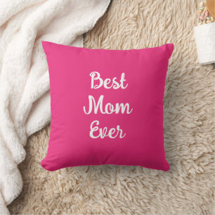 Beste Mama je moderne Typografie von Vorlagen Kissen