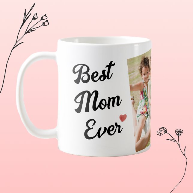 Beste Mama je Modernes Foto Kaffee Tasse (Von Creator hochgeladen)