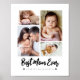 Beste Mama je | Modernes Vier Foto Poster (Vorne)