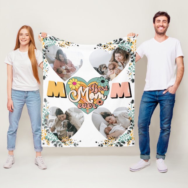 Beste Mama je Multiheroform Foto Fleece Blank (Beispiel)