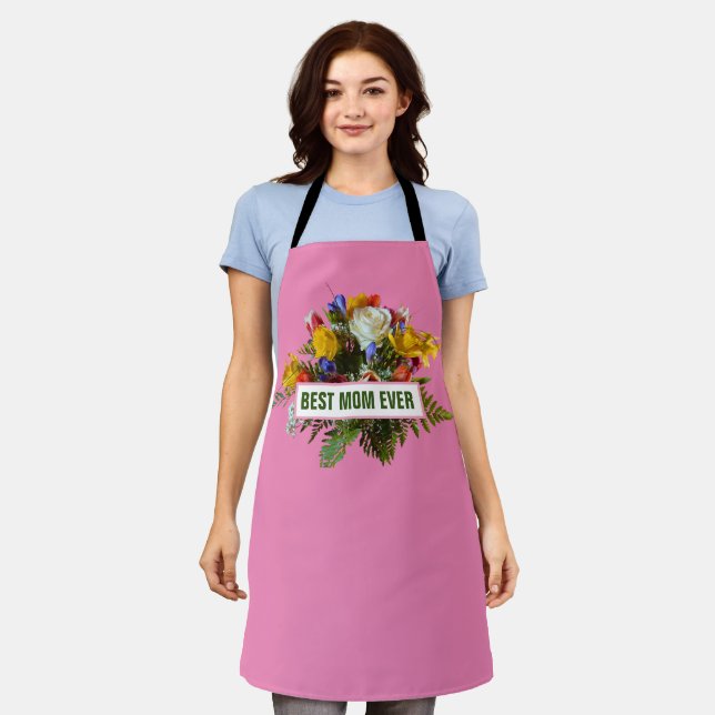 BESTE MAMA JE MUTTER DAY GIFT SCHÜRZE (Getragen)